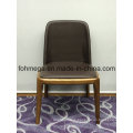 High Quality Leather Coffee Shop Chair for Wholesale (FOH-BCC42)